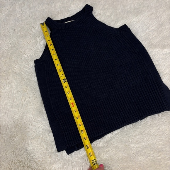 Marine Layer Vista Sweater Tank - Mood Indigo Sleeveless Woman’s Size Medium - Picture 7 of 14
